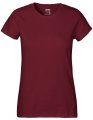 Dames T-shirt Neutral Classic O80001 Bordeaux